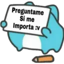 Preguntame
Si me
Importa :v