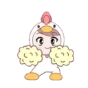 NIÑA POLLO 8