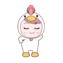 NIÑA POLLO 9