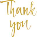 Thank
you