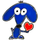 Blue Dog by Serge Gauya 1