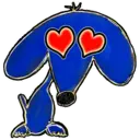 Blue Dog by Serge Gauya 4