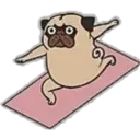 Yoga Pug 6