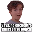Vaya, no encuentro
fallas en su lógica