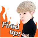 }
Fired
up!