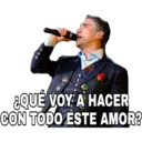 ¿QUÉ VOY A HACER
CON TODO ESTE AMOR?