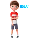 Cartoon Eric-3D 24