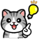 Cat Daily life Emoji 27
