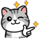 Cat Daily life Emoji 25