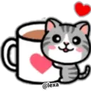 Cat Daily life Emoji 30