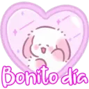 Perrito corazón cute 27
