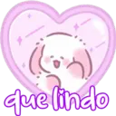Perrito corazón cute 2