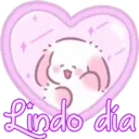Perrito corazón cute 28