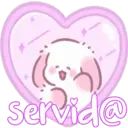 Perrito corazón cute 6