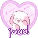 Perrito corazón cute 8
