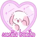 Perrito corazón cute 12