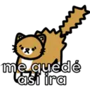 me quedé
Lasi ira