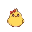 Pink and yellow chicken MOV 18