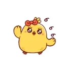 Pink and yellow chicken MOV 6