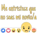 Me entristece que
no seas mi noviola
DO