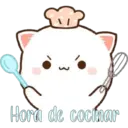 W
Hora de cocinar