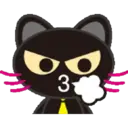 Kitty Black Moji 2 4