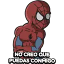 Spiderman en el mundo Kawaii 12