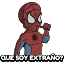 Spiderman en el mundo Kawaii 10