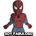 Spiderman en el mundo Kawaii 6