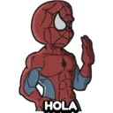 Spiderman en el mundo Kawaii 26