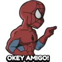 Spiderman en el mundo Kawaii 19