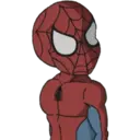 Spiderman en el mundo Kawaii 16