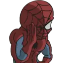 Spiderman en el mundo Kawaii 9