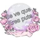 Se ve que
Eres putas
RENADA
נוגנן
m