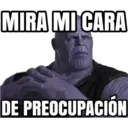 MIRA MI CARA
DE PREOCUPACIÓN