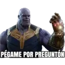 PÉGAME POR PREGUNTÓN