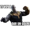 TE VOY A
DAR UN GOLPE