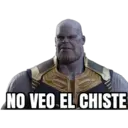 NO VEO EL CHISTE