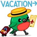 VACATION→ +