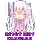 Kergunta
ESTOY MUY
CANSADA