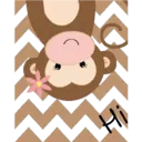 Monkey & frogs 24