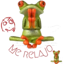 Monkey & frogs 21