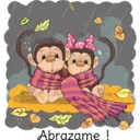 Monkey & frogs 3