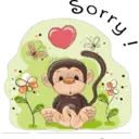 Monkey & frogs 13