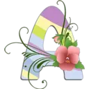 Abecedario con flores 22