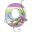 Abecedario con flores 6