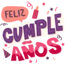 FELIZ
CUMPLE
AÑOS