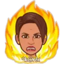 ➠ bitmoji  de mal humor`_´ 15