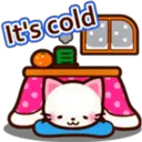 It's cold