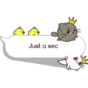 Just a sec